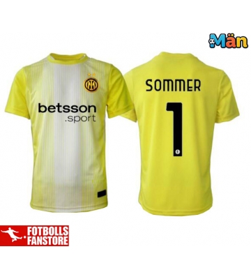 Inter Milan Yann Sommer #1 Målvakt Bortatröja 2025-26 Kortärmad